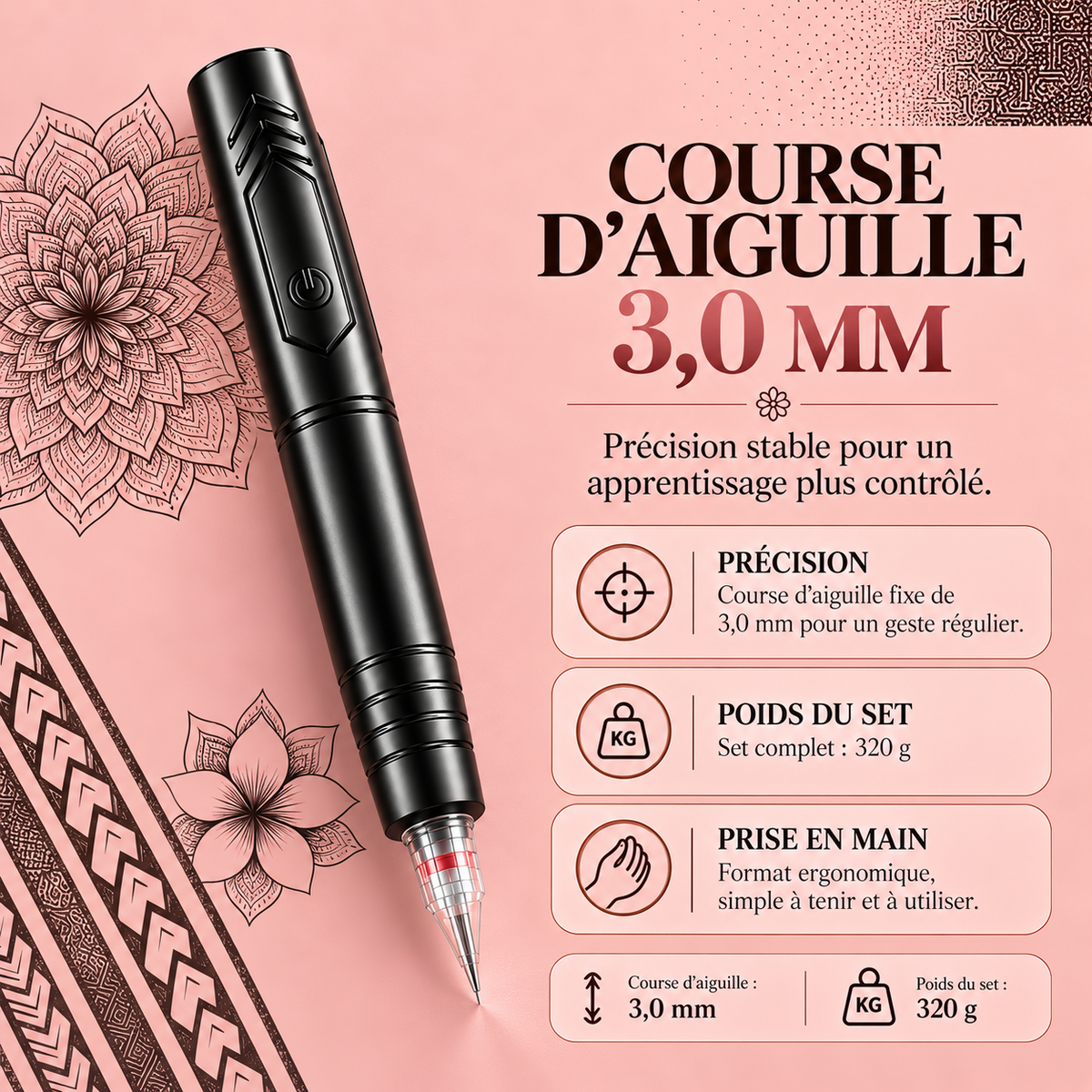 Li-Stylo™ | Stylo d’entraînement au tatouage