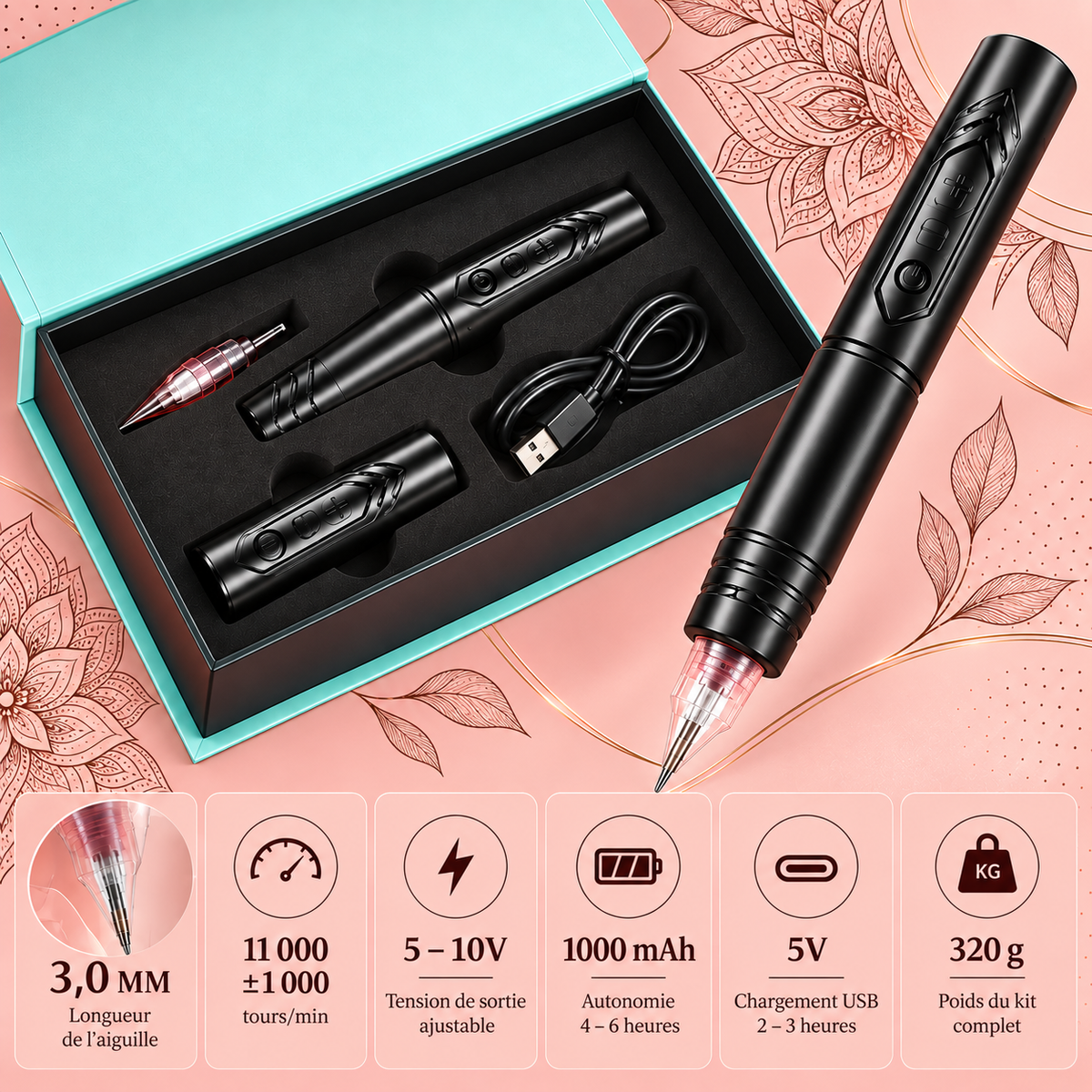 Li-Stylo™ | Stylo d’entraînement au tatouage